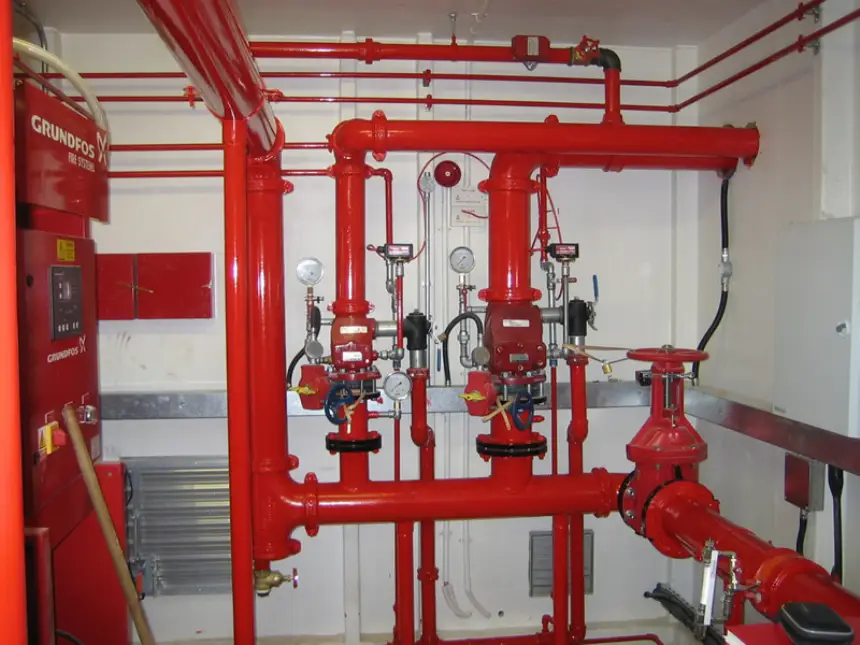İmes Yangın Tesisatı Kurulum Servis Tamir Hidrant Sprinkler Montaj Ustası